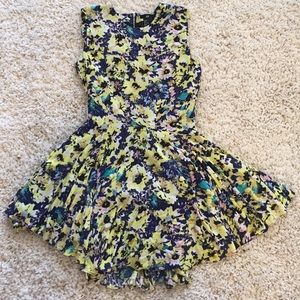 Floral H&M mini dress
